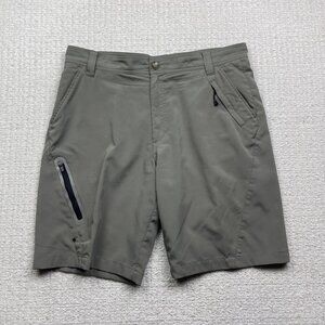 Reel Legends Mens Sz 36 Shorts Performance Clothing Tech Fish Boat Grey Outdoor